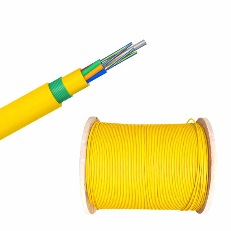 Tactical Mining Fibre Optical Cable Yellow Pre-Terminated (12 Core)